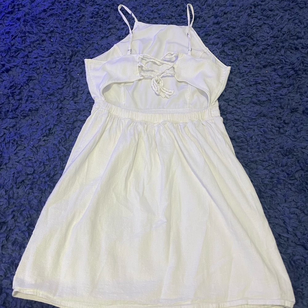 Hollister White Casual Dress
